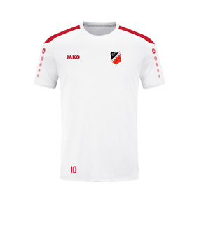 JAKO Power Trikot Weiss Rot F004