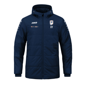 JAKO Team Coach Kapuzenjacke Blau F900
