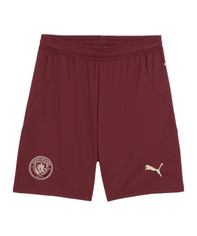 PUMA Manchester City korte broek 3e 2024/2025  kids rood F03 - rood