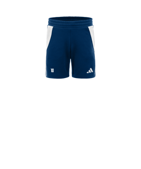 adidas Tiro 24 Baumwollshort Kids Dunkelblau Weiss