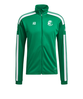 adidas Squadra 21 Trainingsjacke Grün Weiss