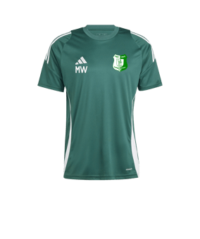 adidas Tiro 24 Trikot Dunkelgrün Weiss
