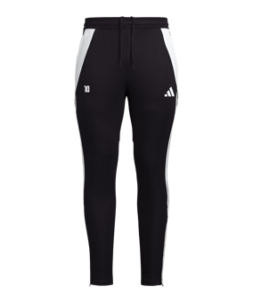 adidas Tiro 24 Trainingshose Schwarz Weiss
