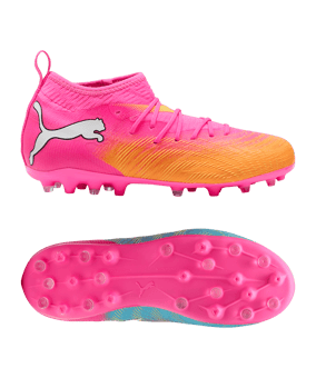 PUMA FUTURE 9 Match MG Showtime Kinder Rosa F05