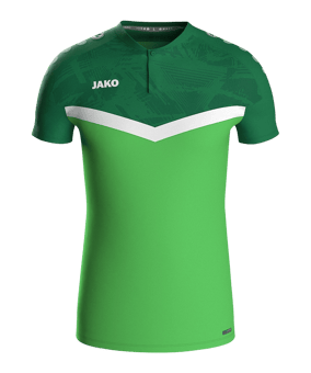 JAKO Iconic Polo Grün F222 - gruen