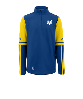 adidas Squadra 25 HalfZip Sweatshirt Blau Gelb