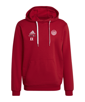 adidas Entrada 22 Hoody Rot