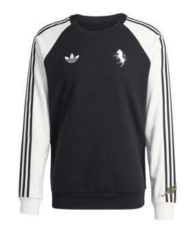 adidas Juventus Turin Originals Sweatshirt Schwarz - schwarz