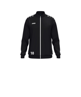 JAKO One Trainingsjacke Kids Schwarz F800