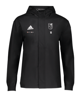 adidas Entrada 22 Allwetterjacke Kids Schwarz