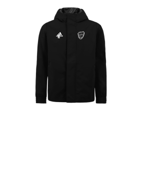 Veste tout temps enfants adidas Entrada 22 noir 