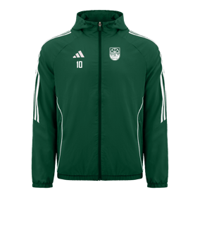 adidas Tiro 24 Windbreaker Grün Weiss
