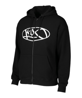 K1X Badge Kapuzenjacke Schwarz - schwarz
