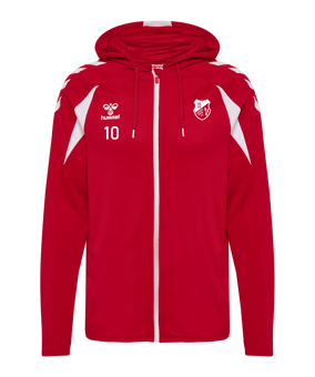 hummel Core 2.0 Kapuzenjacke Rot F3946