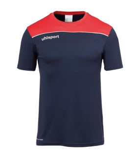 uhlsport Offense 23 Trainingsshirt Blau Rot F10 - blau