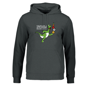Merch Drummer 2.0 Hoody Dark Heather Grey | #dino