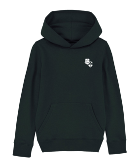 Merch Mini Cruiser Hoody Kids Black | #justlogo1c