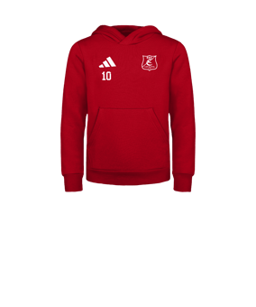 adidas Entrada 26 Hoody Kids Rot