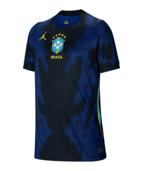 Nike CBF Brasilien Trikot Away WM 2026 Kids Blau F417 - blau