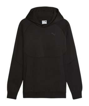 PUMA Tech Fleece Hoody Schwarz F01 - schwarz