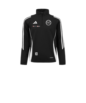 adidas Tiro 24 Trainingstop Kids Schwarz Weiss