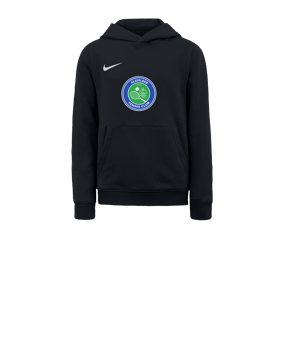 Nike Park 20 Fleece Hoody Kids Schwarz Weiss F010