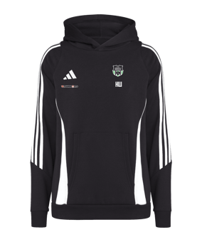 adidas Tiro 24 Hoody Kids Schwarz Weiss