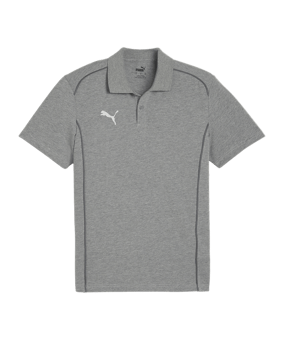 PUMA teamFINAL Casuals Poloshirt Grau F33 - grau