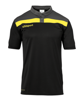 uhlsport Polo Zwart K023 - zwart