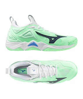 Mizuno Wave Momentum 3 Schuh Grün F87 - gruen
