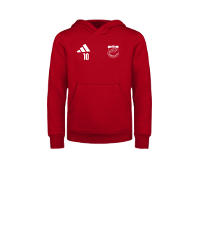 adidas Entrada 26 Hoody Kids Rot