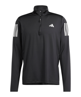 adidas OTR HalfZip Sweatshirt Schwarz - schwarz