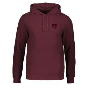 Merch Drummer 2.0 Hoody Burgundy | #brustlogo (toneintone)
