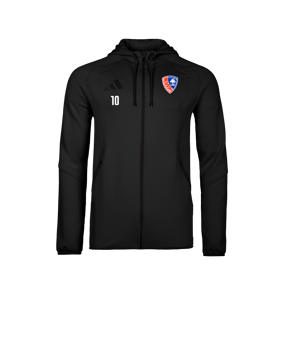 adidas Tiro Travel Hoody Schwarz