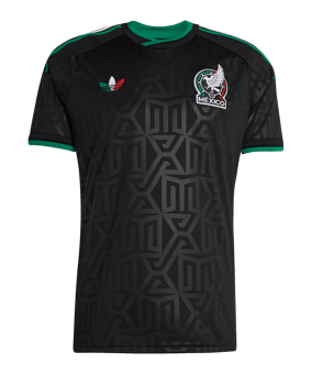 adidas FMF Mexiko Trikot 3rd WM 2026 Schwarz - schwarz