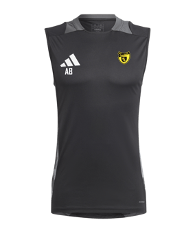 adidas Tiro 24 Competition Tanktop Schwarz Grau