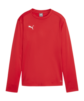 PUMA teamGOAL Training Sweatshirt Damen Rot F01 - rot
