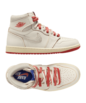 Jordan Air Jordan 1 High OG Sneaker Rare Air Cinnabar Damen Beige F100 - beige