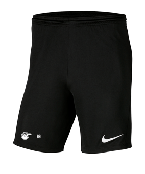 Nike Park III Short Schwarz F010