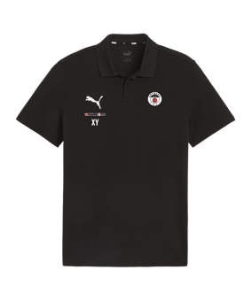 PUMA teamGOAL Casuals Poloshirt Schwarz F03