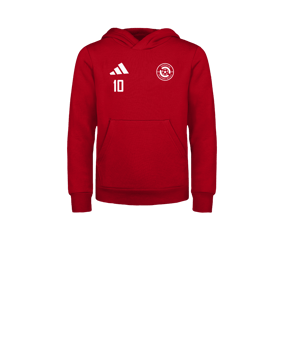 adidas Entrada 26 Hoody Kids Rot