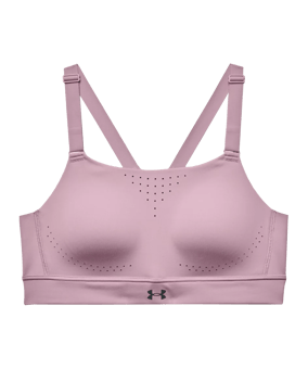 Under Armour Rush High Sport-BH Damen Pink F698 - pink