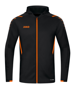 JAKO Challenge Trainingsjacke Kids Orange F807 - schwarz