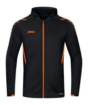 JAKO Challenge Trainingsjacke Kids Orange F807 - schwarz