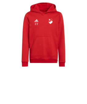 adidas Entrada 22 Hoody Kids Rot