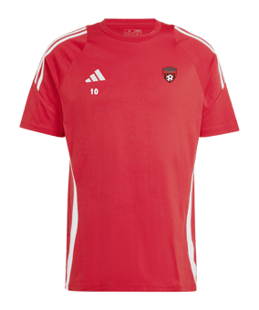 adidas Tiro 24 T-Shirt Rot Weiss