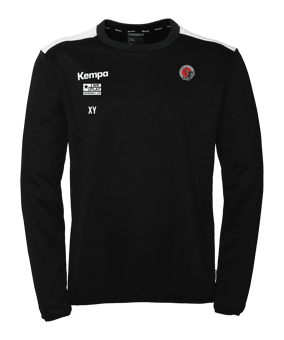 Kempa Emotion 27 Trainingssweatshirt Kids Schwarz Weiss F003