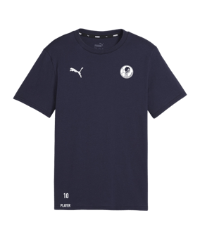 PUMA teamGOAL Casual T-Shirt Kids Blau F06