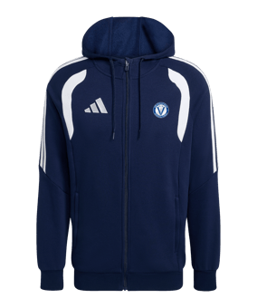 adidas Tiro 26 League Kapuzenjacke Dunkelblau