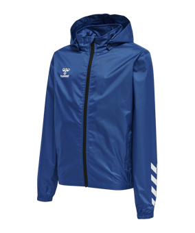 Hummel hmlCORE XK Spray Jacke Kids Blau F7045 - blau